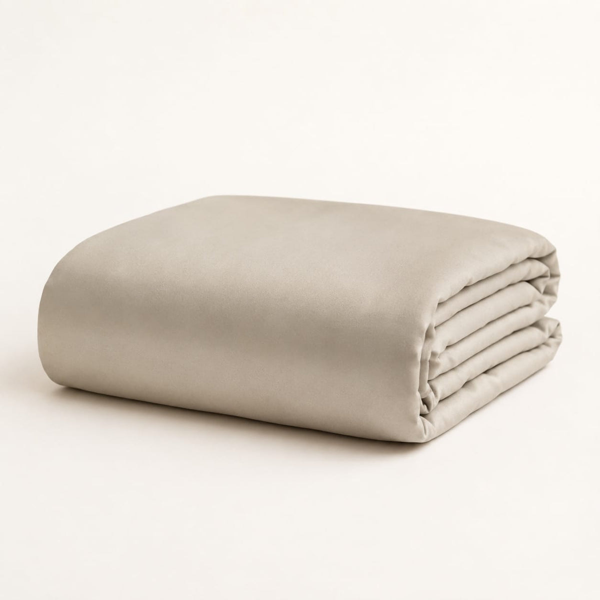 Beddley Beige Easy-Change® Duvet Cover with three sided open easycare zipper