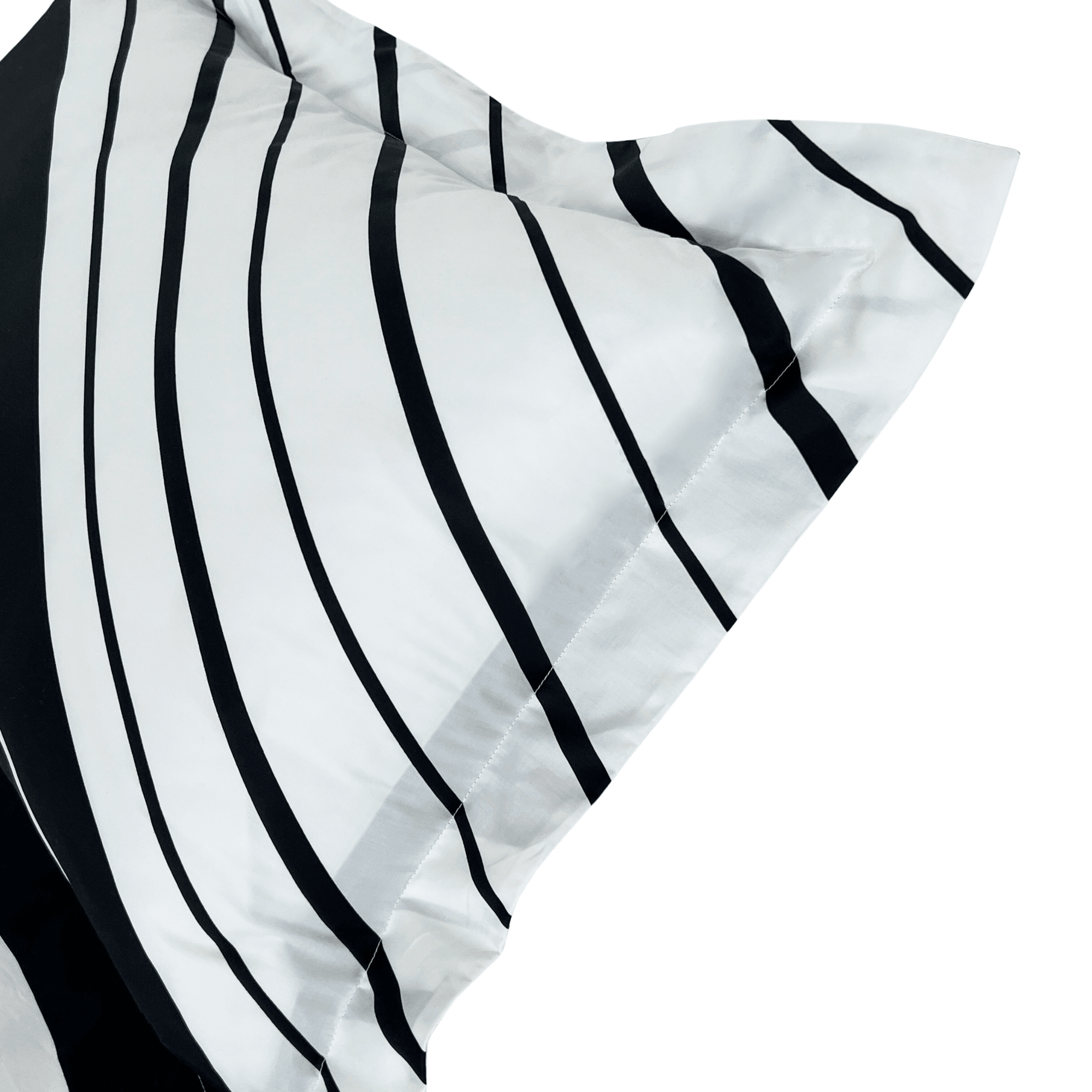 Beddley Black and White Print Duvet Cover Set