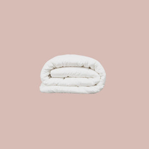 Supreme White Easy-Change Duvet Cover, Size: Queen/Full