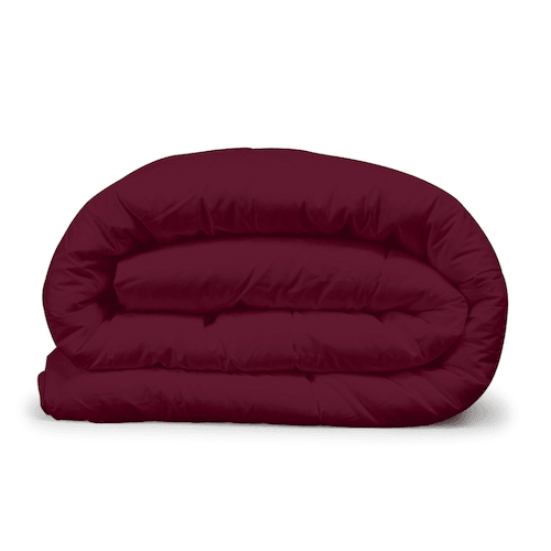 Maroon Duvet Cover - a Beddley innovation