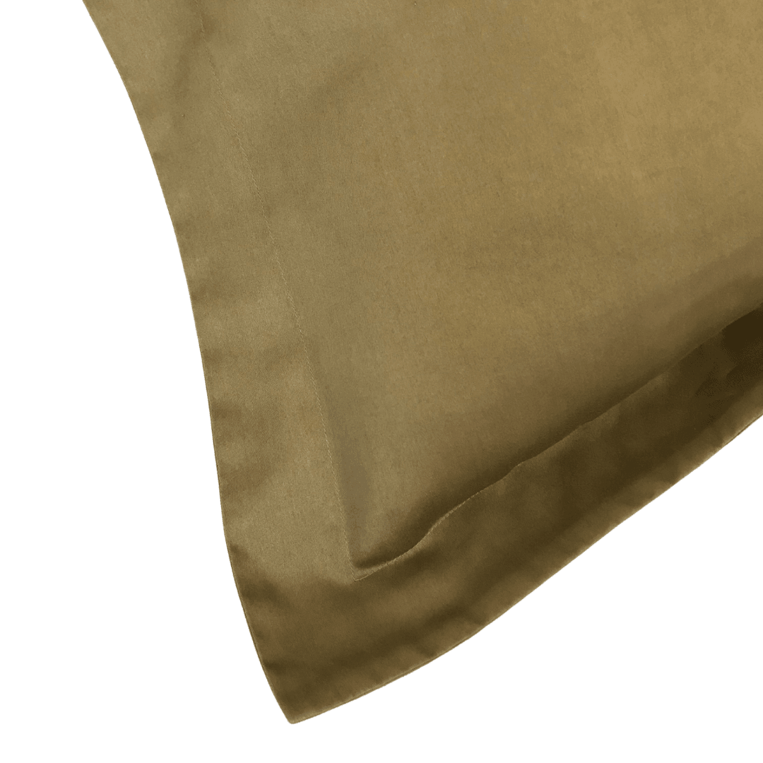beddley.com Olive Tuscany  Sham (NEW) with three sided open easycare zipper
