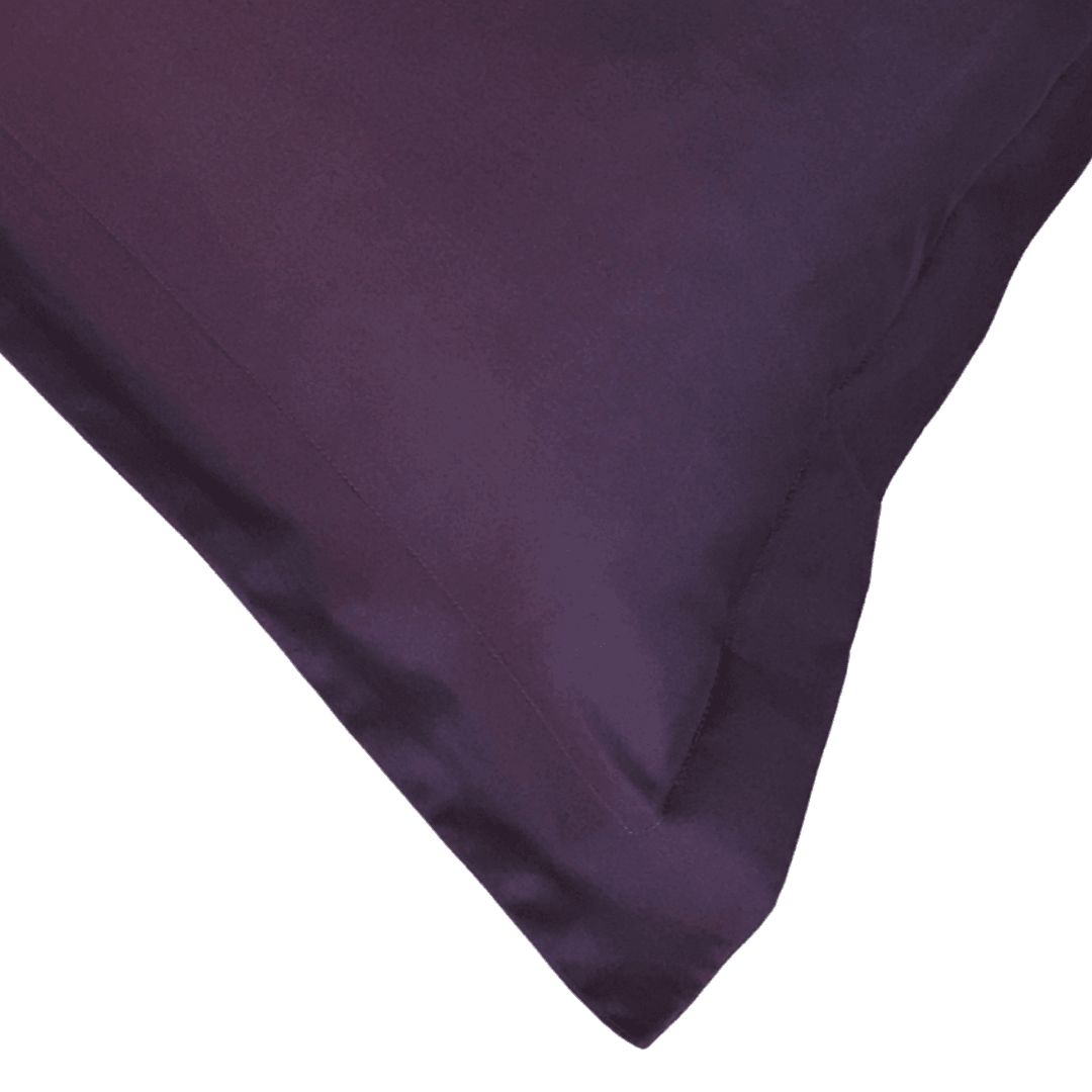 beddley.com Purple Royale Sham (NEW) with three sided open easycare zipper